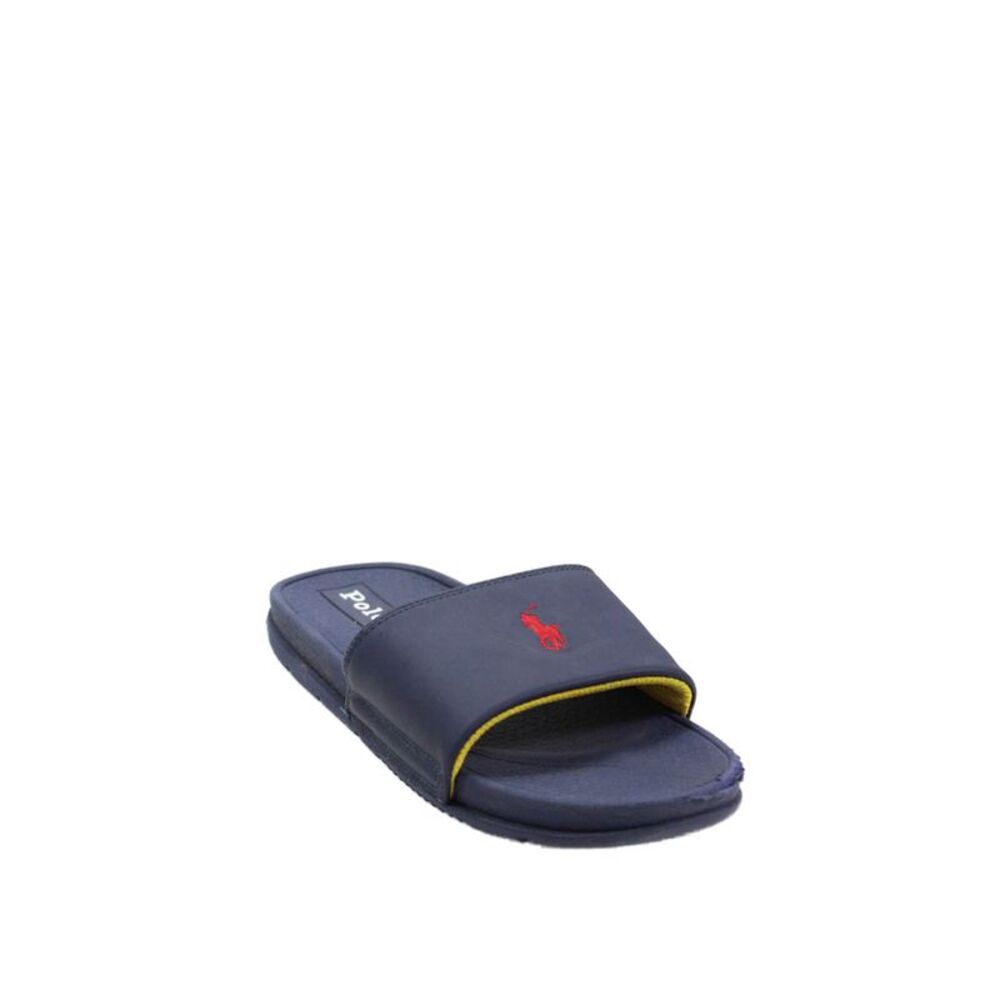 Polo Ralph Lauren Boys Slide On Sandals Navy Size 3